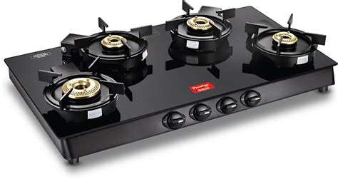 prestige 4 burner gas stove with chimney price